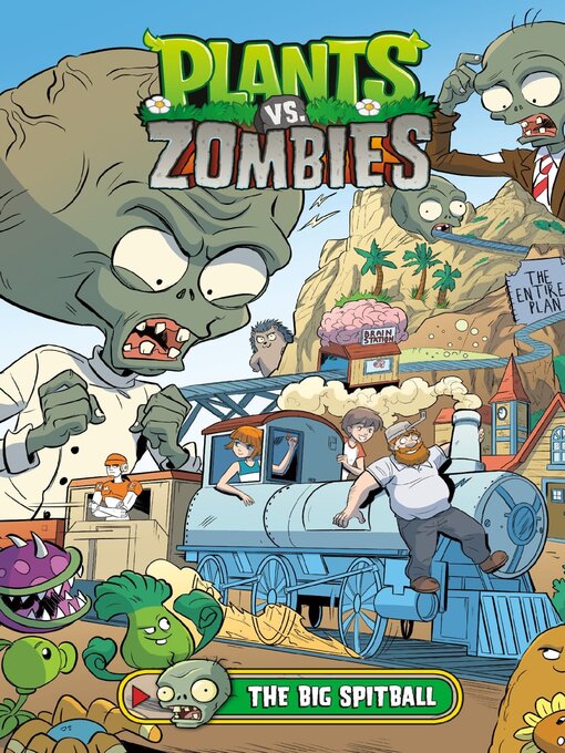 Cover image for Plants Vs. Zombies Volume 24 The Big Spitball